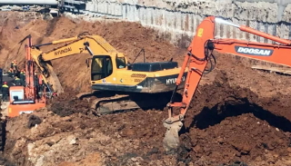 Разработка котлована экскаватором под фундамент в Волгограде — цена от 2620 руб. | 2Землекопа-Влг